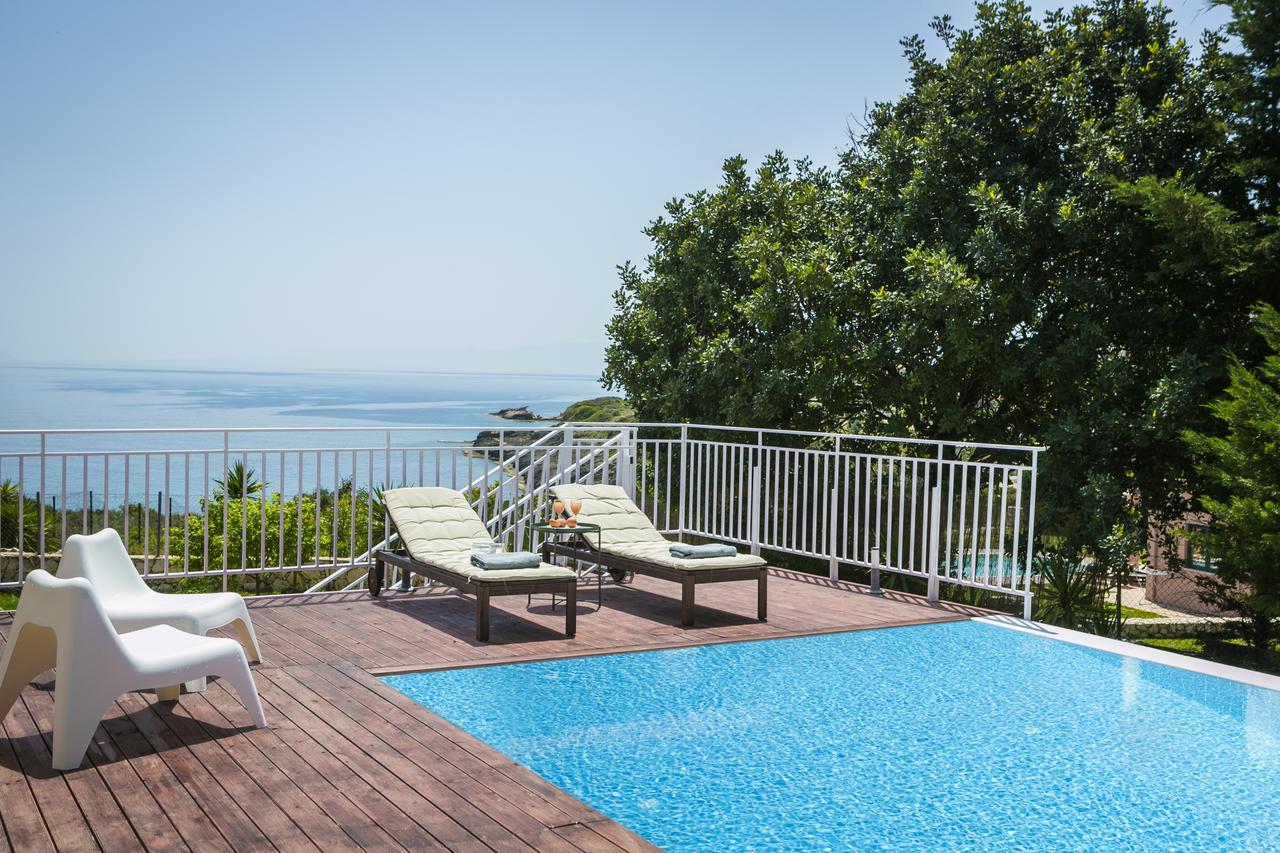 Sea View Villa 2 Skala  Luaran gambar